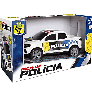 Carrinho Pick-Up Policia 42 Samba Toys