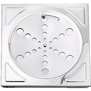 Grelha Aço Inox Para Banheiro Quadrado Abre e Fecha 10X10