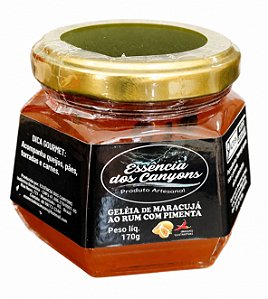 Geleia de Maracujá ao Rum com Pimenta 170g