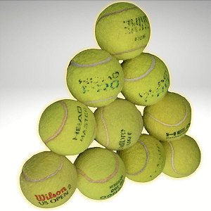10 Bolinhas De Tênis Para Pets, Cães, Gatos, Artesanato, Fisioterapia, Terapias Ocupacionais