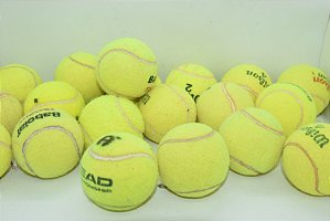 Lote com 05 bolinhas de tênis recicladas para Pets, Artesanato, Terapias, Fisioterapia, Malabarismo, Brincadeiras e Etc