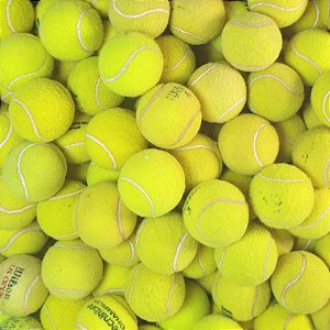 Lote com 24 bolinhas de tênis recicladas para Pets, Artesanato, Terapias, Fisioterapia, Malabarismo, Brincadeiras e Etc