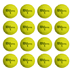 Bola de Tênis Wilson Repressurizada Amarelo