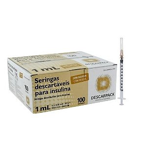 SERINGA DESC. 01ML AG. 13X4,5 C/100