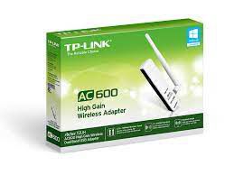 ADAPTADOR USB WIRELESS AC600 DUAL BAND TP-LINK ARCHER T2UH HIGH GAIN