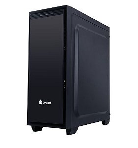 GABINETE GAMER MID-TOWER HALO EG-802 FRONTAL E LATERAL EM ACRÍLICO – EVOLUT