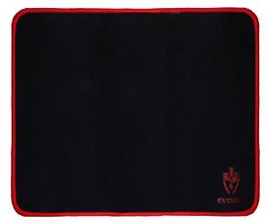 MOUSE PAD PEQUENO PRETO COM EG-401 BK 250 x 210 x 2 MM