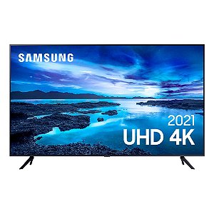 TV Samsung Smart LED 4K 55" UN55AU7700GXZD