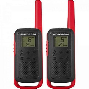 Rádio Comunicador Talkabout 32km T210BR Vermelho/Preto MOTOROLA - PAR / 2