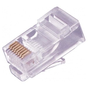 Conector Rj45 8x8 Cat5e (pacote C/100 Conectores) Cy-p8p8c00-100 - PC / 100