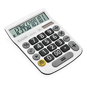 Calculadora De Mesa 12 Dígitos Mv-4132 Branca