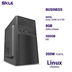Computador Business B300 Dual Core I3 4130 Mem 8gb Ddr3 Hd 500gb Fonte 200w Linux