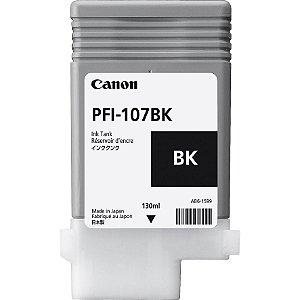 Cartucho de Tinta Canon PFI-107 BK-130ml (5pçs) 6705B003AA