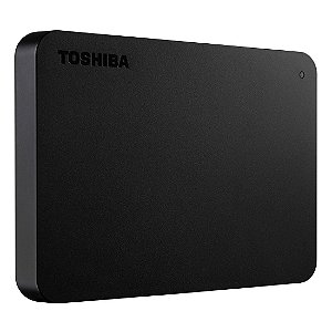 HD Externo Toshiba 1TB Canvio Basics Preto HDTB410XK3AA I