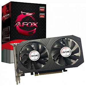 Placa De Video Afox Radeon Rx 550 4gb Gddr5 128 Bits - Hdmi - Dvi - Dp -  Afrx550-4096d5h4-v5