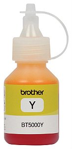 REFIL DE TINTA BROTHER BT5001Y AMARELO - 41,8 ML