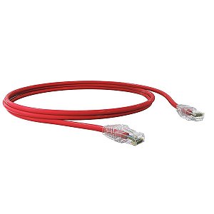 Patch Cord U/utp Cat.6 Cmx T568a/b 1.5  Metro Vermeho 35123008