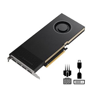 Placa De Video Nvidia Quadro - Rtx A4000 16gb Gddr6 256 Bits - Vcnrtxa4000-pb