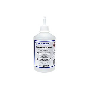 álcool Isopropílico 250ml Com Bico Aplicador