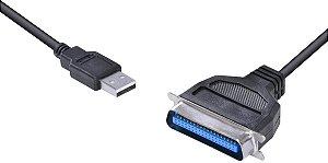 Cabo Para Impressora Usb X Interface Ieee 1284 Paralela 2m U1ieee1284-2