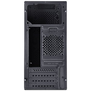 Gabinete Office Op-2 Preto - Micro Atx, Usb 3.0 Tool Less Nas Tampas Laterais