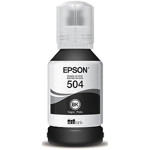 Garrafa De Tinta Epson Preto 127 Ml - T504120al