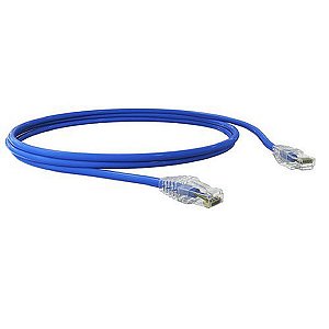 Patch Cord U/utp Cat.6 Cmx T568a/b 0.5 Metro Azul 35123003