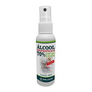 Alcool Isopropilico 70% Pump 60ml