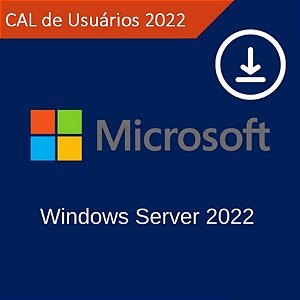 Cal de Acesso Remoto Windows Server 2022 - 5 usuários