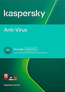Antivírus Kaspersky 1 Usuário 1 Ano BR ESD - KL1171KDAFS