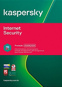 Internet Security Kaspersky 5 Dev 3 Years BR ESD KL1939KDETS