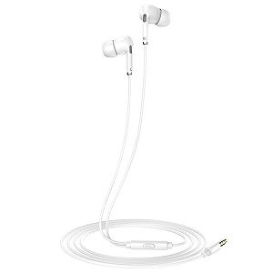 Fone De Ouvido In Ear Cabo P2 1,2 Metros Tfh150 Branco