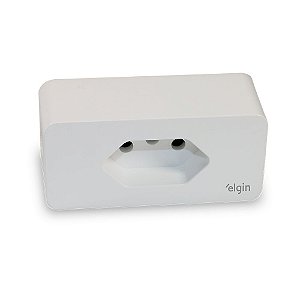 Plugue De Tomada Inteligente Wifi 10a Bivolt Branco - 48plugwifi10