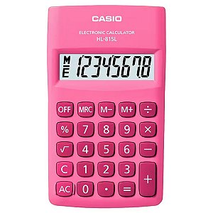 Calculadora De Bolso 8 Digito Rosa Hl-815l-pk