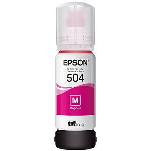 Refil Tanque Tinta Epson T504 Magenta L4150/60/617 - T504320-al