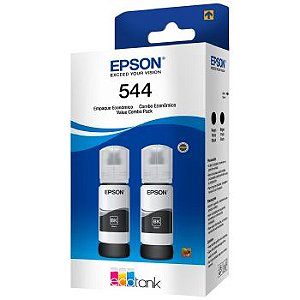 Kit Refil Epson T544 2xpreto - T544120-2p