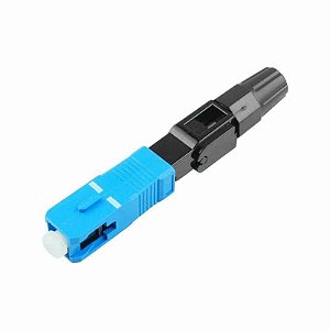 Conector Fast Rapido Fibra Optica Sc/pc, Sc/upc Pct C/10 Azul Gigasat