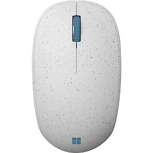 Mouse Microsoft Sem Fio Bluetooth Ocean Plastic Branco Pontilhado - I38-00019