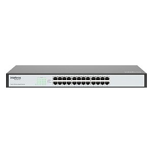 Switch Intelbras Rack 24 Portas Gb Ethernet C/qos - 4760022 [F004]