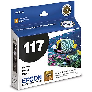 Cartucho Epson Preto 5ml - T117120-br