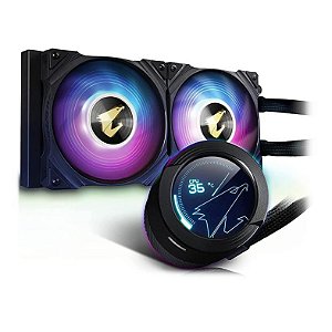 Water Cooler Gigabyte Aorus Waterforce X 240 120mm Rgb Preto - Gp-aorus Waterforce X 240