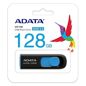 Pen Drive Adata 128gb Uv128 Usb 3.2 - Auv128-128g-rbe