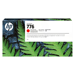 Cartucho de Tinta HP 776 Vermelho Cromático 1L PLUK 1XB10A [F030]