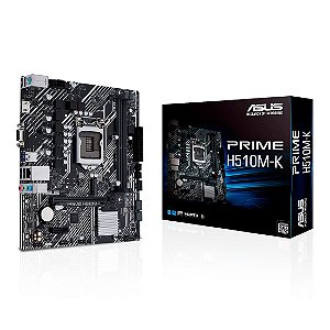 Placa Mãe Asus Prime H510M-K R2.0 LGA 1200 90MB1E80-C1BAY0 [F030]