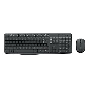 Kit Teclado e Mouse Logitech MK235 Preto s/fio 920-007903-C [F030]