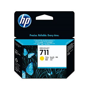 Cartucho de tinta HP 711 Amarelo PLUK 29ml CZ132AB [F030]