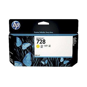 Cartucho de Tinta HP 728 Amarelo PLUK 300 ml F9K15A [F030]