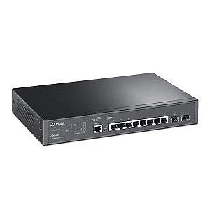 Switch Gerenciavel Gigabit L2+ 8 Portas C/ 2 Slots Sfp Jetstream Tl-sg3210 Smb [F023]