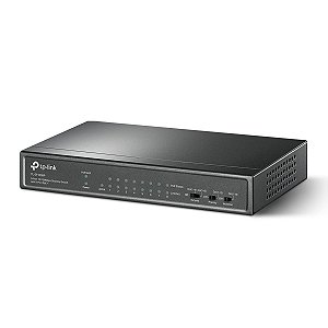 Switch Poe 9 Portas Fast 10/100 (8 Portas Poe+) Tl-sf1009p Smb [F023]