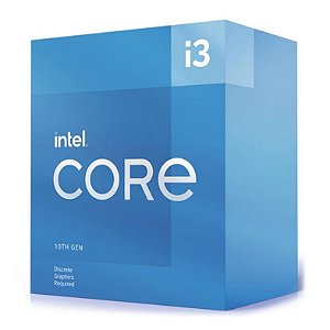 Processador Intel Core I3-10105f 3.7ghz Turbo 4.4ghz 6mb Cache 4 Nucleos, 8 Threads Sem Video Integrado Lga 1200 [F018]
